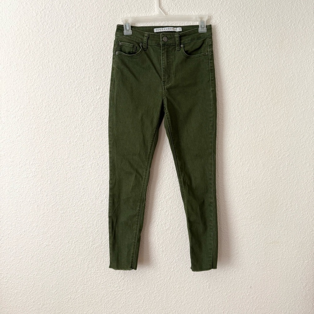 Tinseltown Olive green Jeans Juniors Size 3